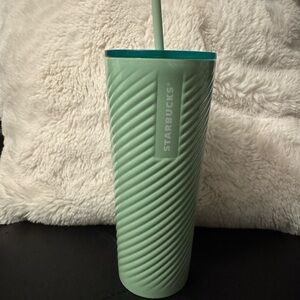 Starbucks Green Tumbler with Straw